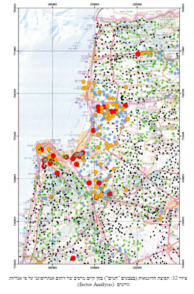 קובץ:זיהום קרקע במתכות כבדות בגליל המערבי ישראל.PNG