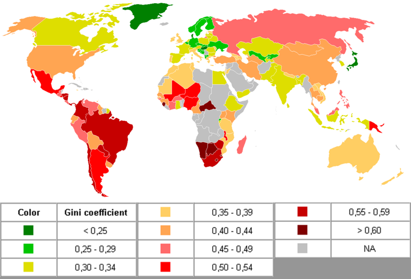 קובץ:World Map Gini coefficient with legend 2.png